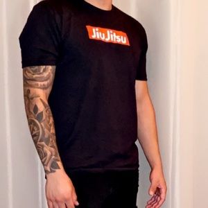 Adult Unisex Jiu Jitsu Tee. Available sizes S-XL